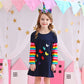 DXTON Robes de Noël pour filles à manches longues pour bébés filles