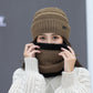 Women Wool Knitted Hat Ski Hat Sets