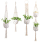 Macrame Plant Hanger Baskets Flower Pots