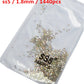 1440pcs Clear Crystal FlatBack Nail Art