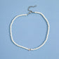 Trendy Love Pearl Necklace Female