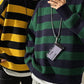 Striped Sweater Women Casual Oversized