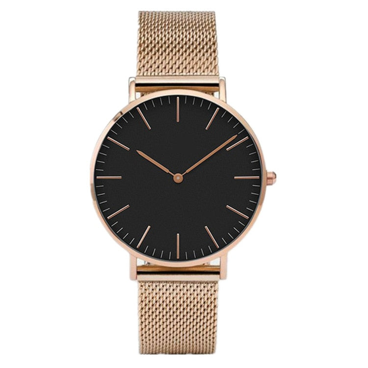 Luxury Rose Gold Watch Women
