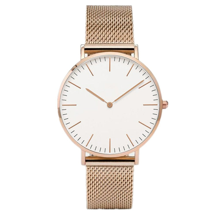 Luxury Rose Gold Watch Women