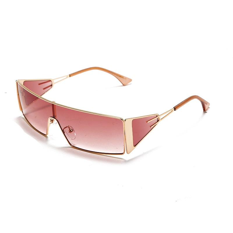 One Piece Rectangle Sunglasses Women