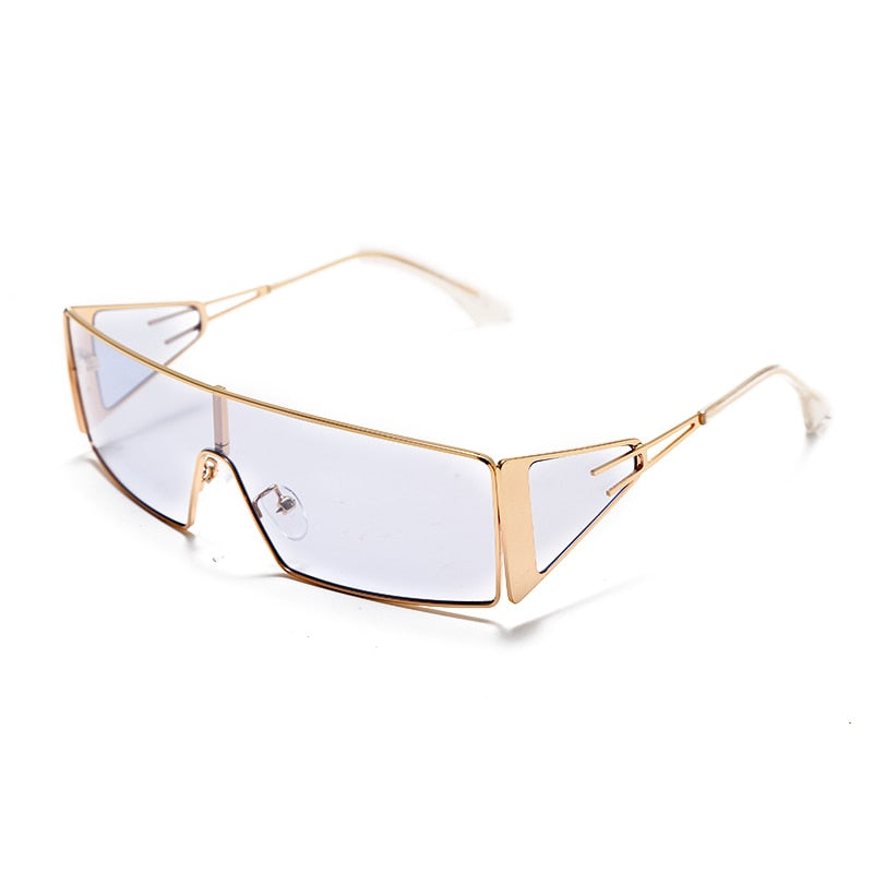 One Piece Rectangle Sunglasses Women
